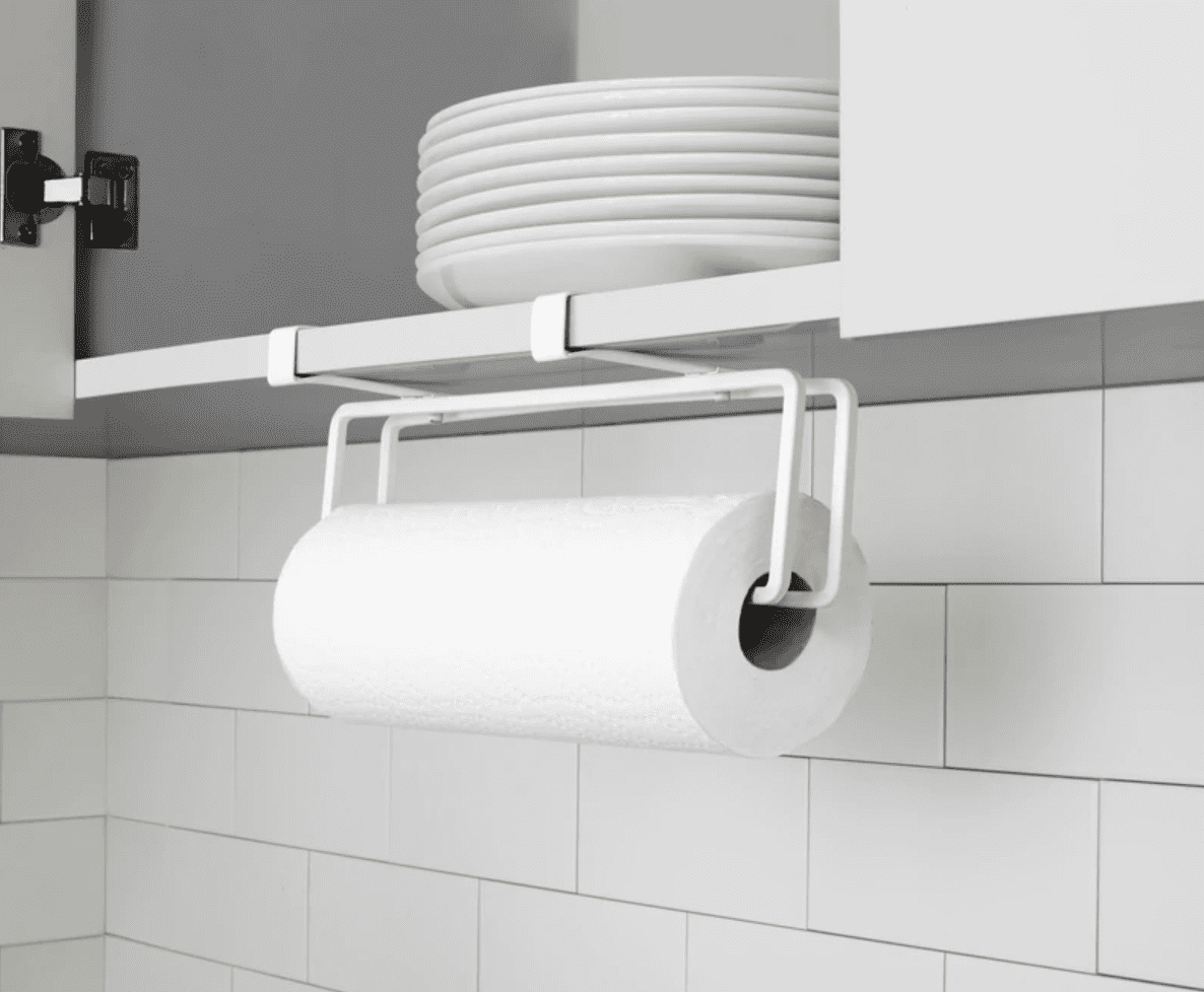 Retractable paper towel online holder